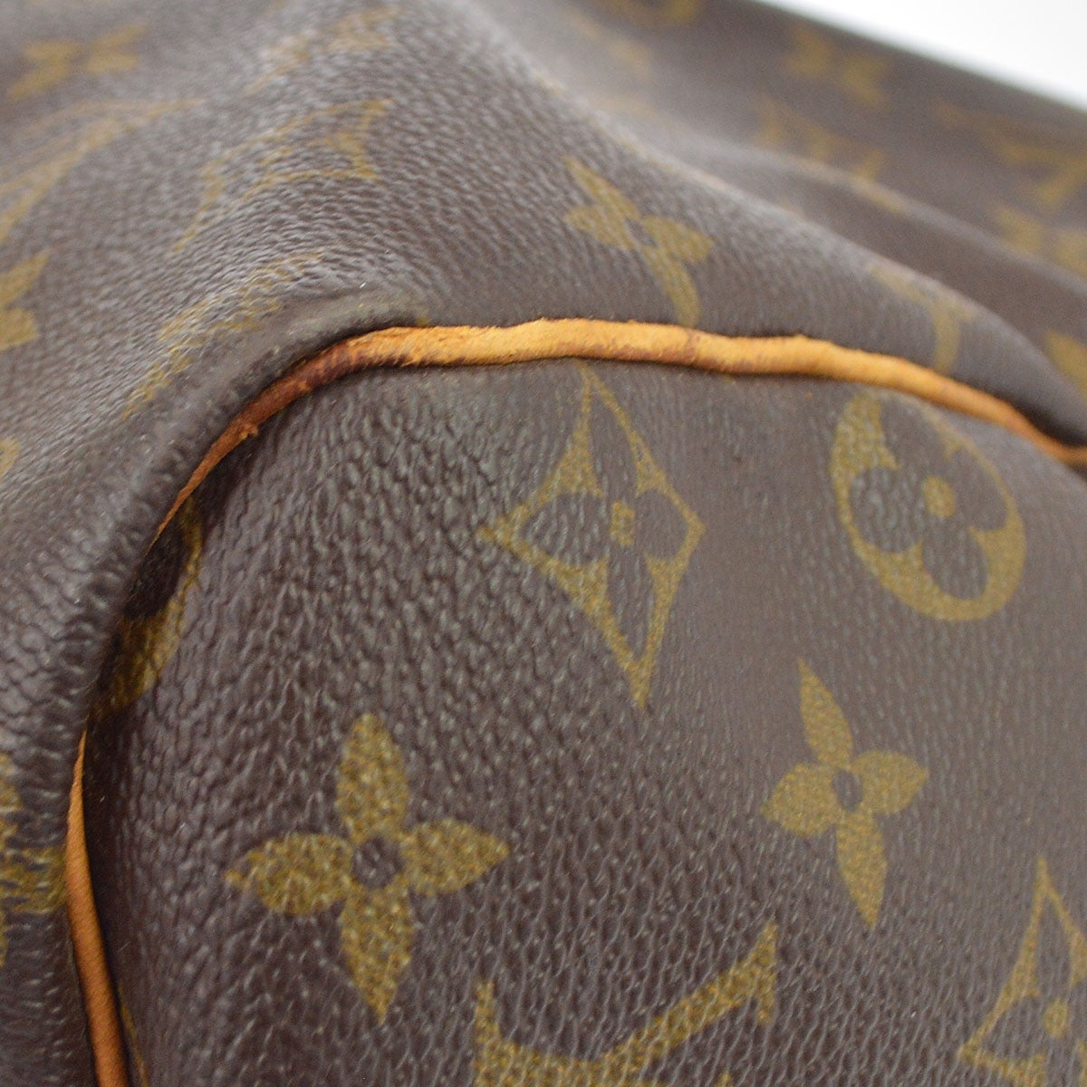 Louis Vuitton Keepall Monogram Canvas Brown Canvas Travel Bag Bag (Pre-Owned)