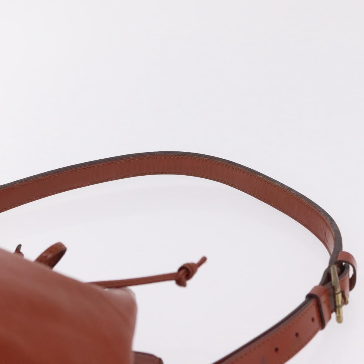 Louis Vuitton Petit Noe Epi Leather Brown Leather Handbag (Pre-Owned)