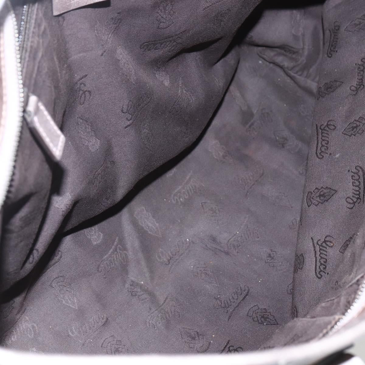 Gucci Plus Tote Gg Imprime Silver Pvc Tote Bag Bag (Pre-Owned)