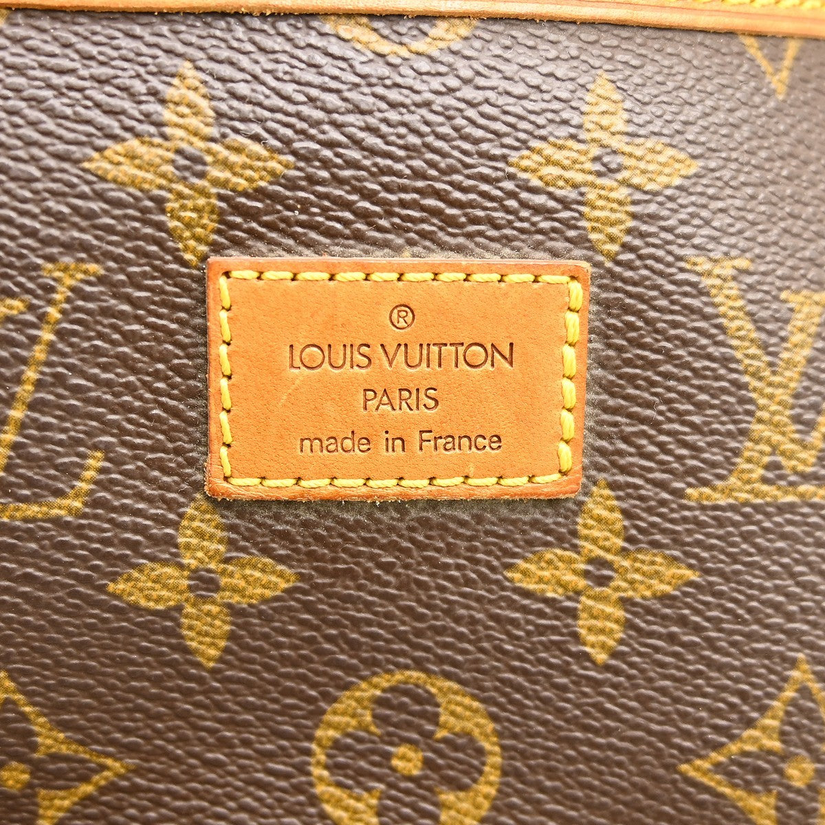 Louis Vuitton Saumur Monogram Canvas Brown Canvas Handbag (Pre-Owned)