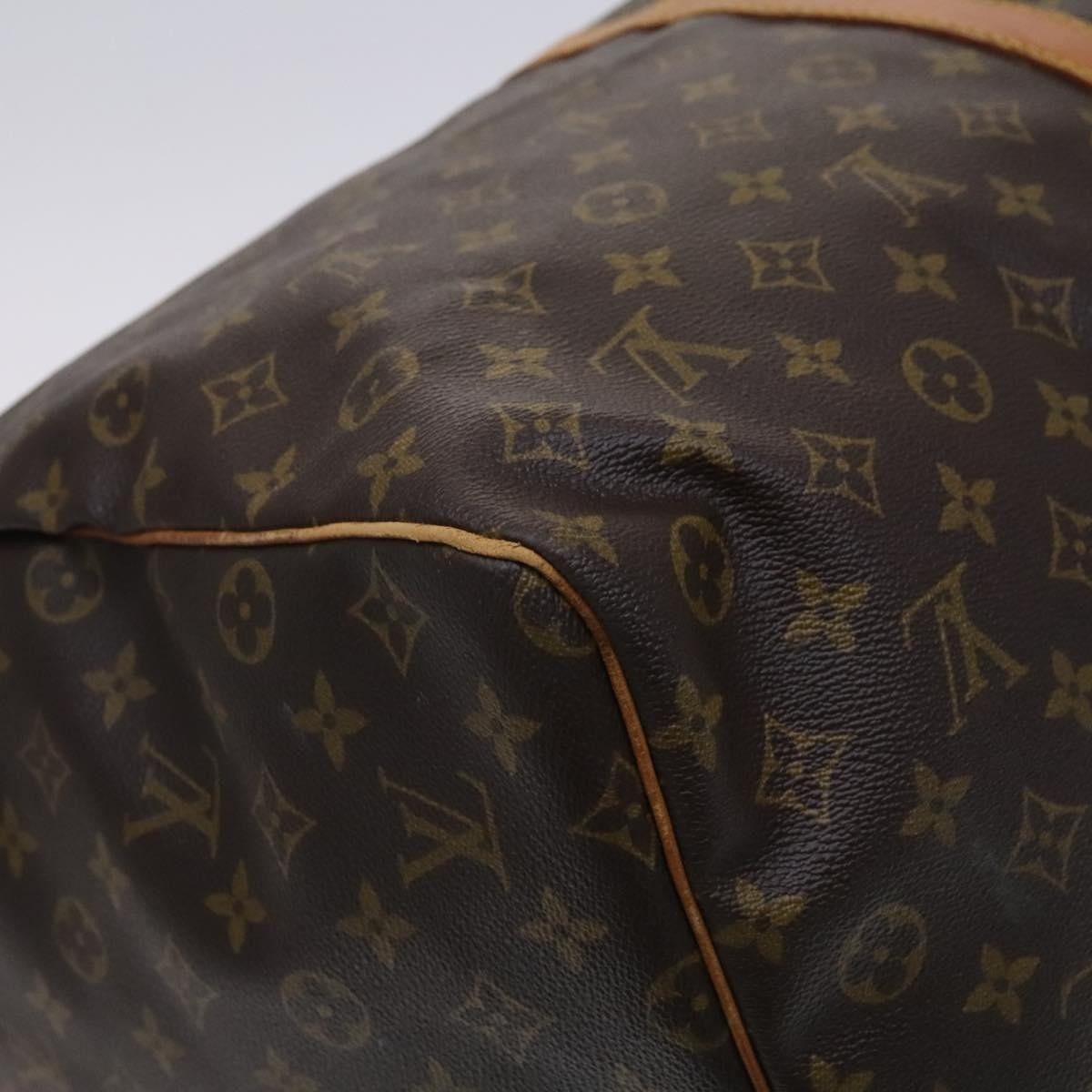 Louis Vuitton Keepall Monogram Canvas Brown Canvas Travel Bag Bag (Pre-Owned)