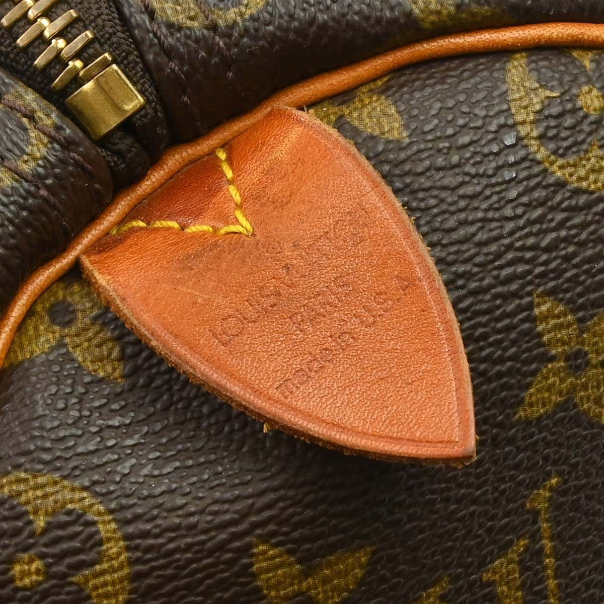 Louis Vuitton Keepall Monogram Canvas Brown Canvas Travel Bag Bag (Pre-Owned)