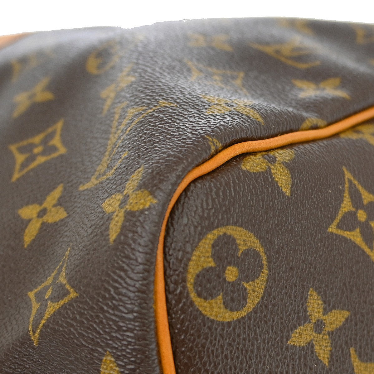 Louis Vuitton Keepall Monogram Canvas Brown Canvas Travel Bag Bag (Pre-Owned)