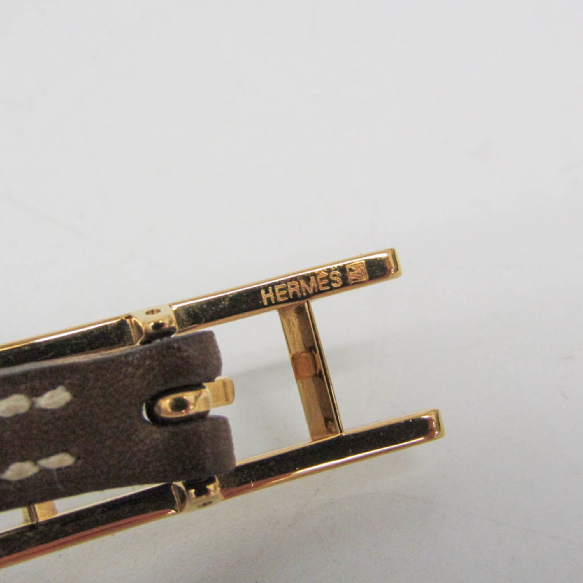 Hermes Hapi 3 Leather Beige Leather Bracelet Jewelry (Pre-Owned)