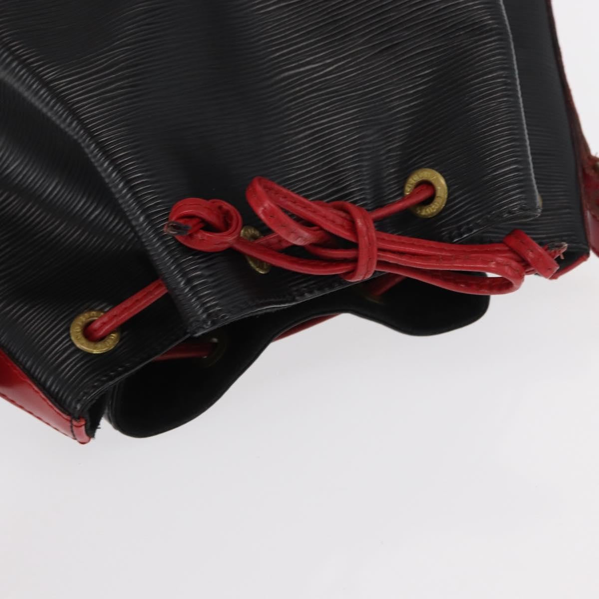 Louis Vuitton Bicolor Noe Epi Leather Black Leather Shoulder Bag Bag (Pre-Owned)