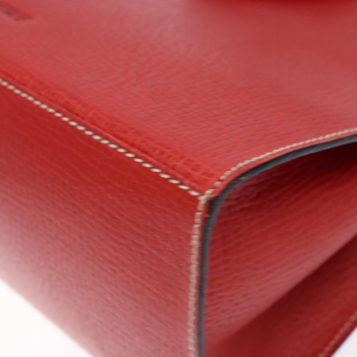 Loewe Vintage Leather Red Leather Shoulder Bag Bag (Pre-Owned)
