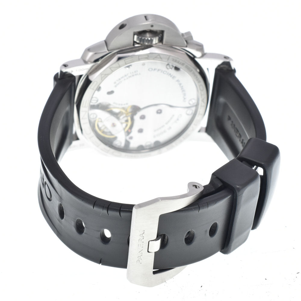 Panerai Luminor 1950 3 Days Manual Stainless Steel And Leather Watch (Pre-Owned)