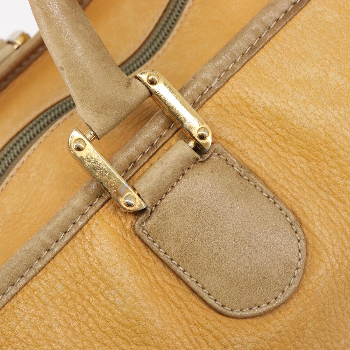 Loewe Amazona Leather Beige Leather Handbag (Pre-Owned)