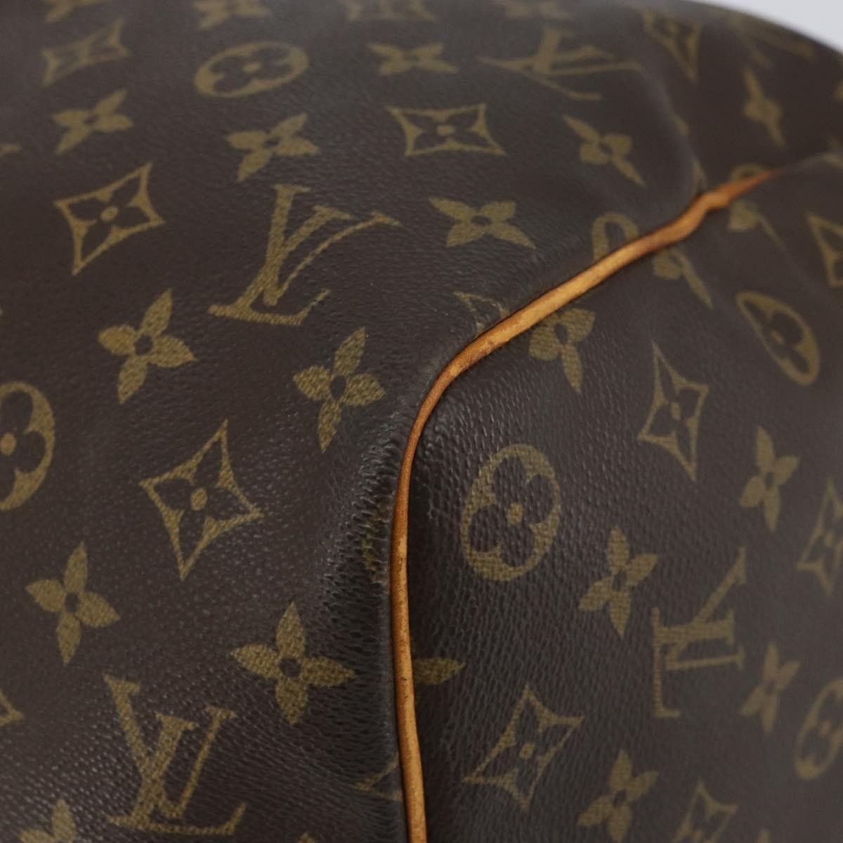 Louis Vuitton Keepall Monogram Canvas Brown Canvas Travel Bag Bag (Pre-Owned)