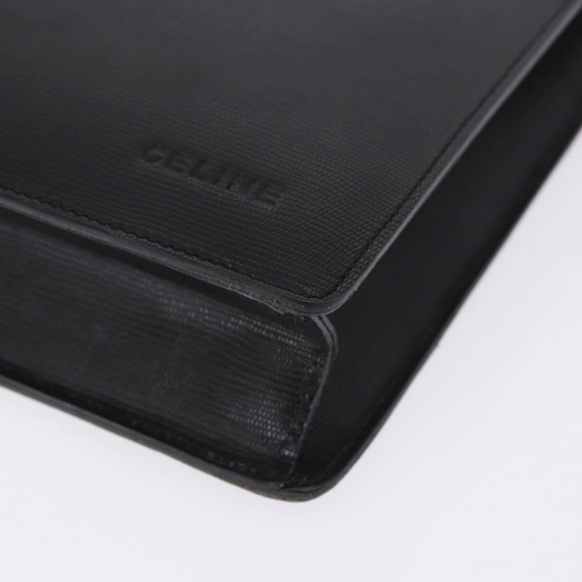 Celine Cartable Business Leather Black Leather Briefcase Bag (Pre-Owned)