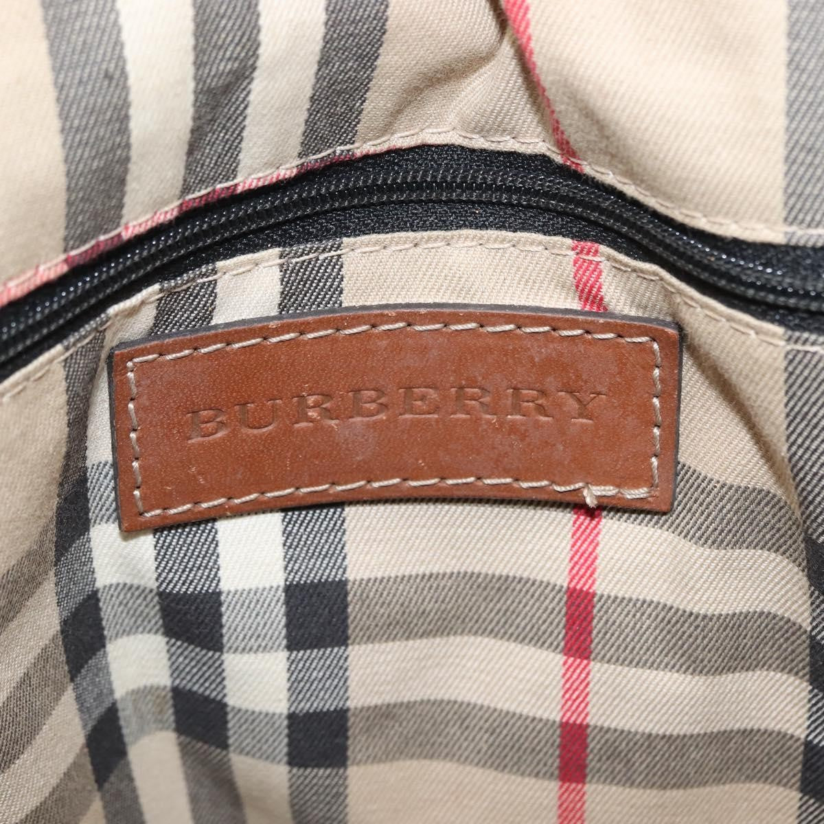 Burberry Orchard Smooth Leather Brown Leather Handbag (Pre-Owned)
