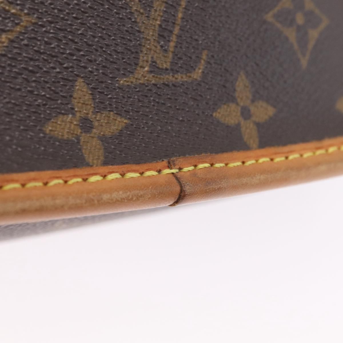 Louis Vuitton Sologne Monogram Canvas Brown Canvas Handbag (Pre-Owned)