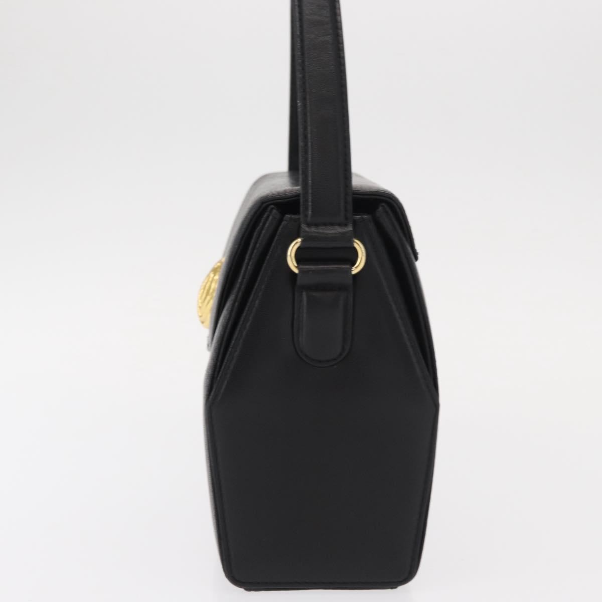 Givenchy Vintage 4G Leather Black Leather Handbag (Pre-Owned)