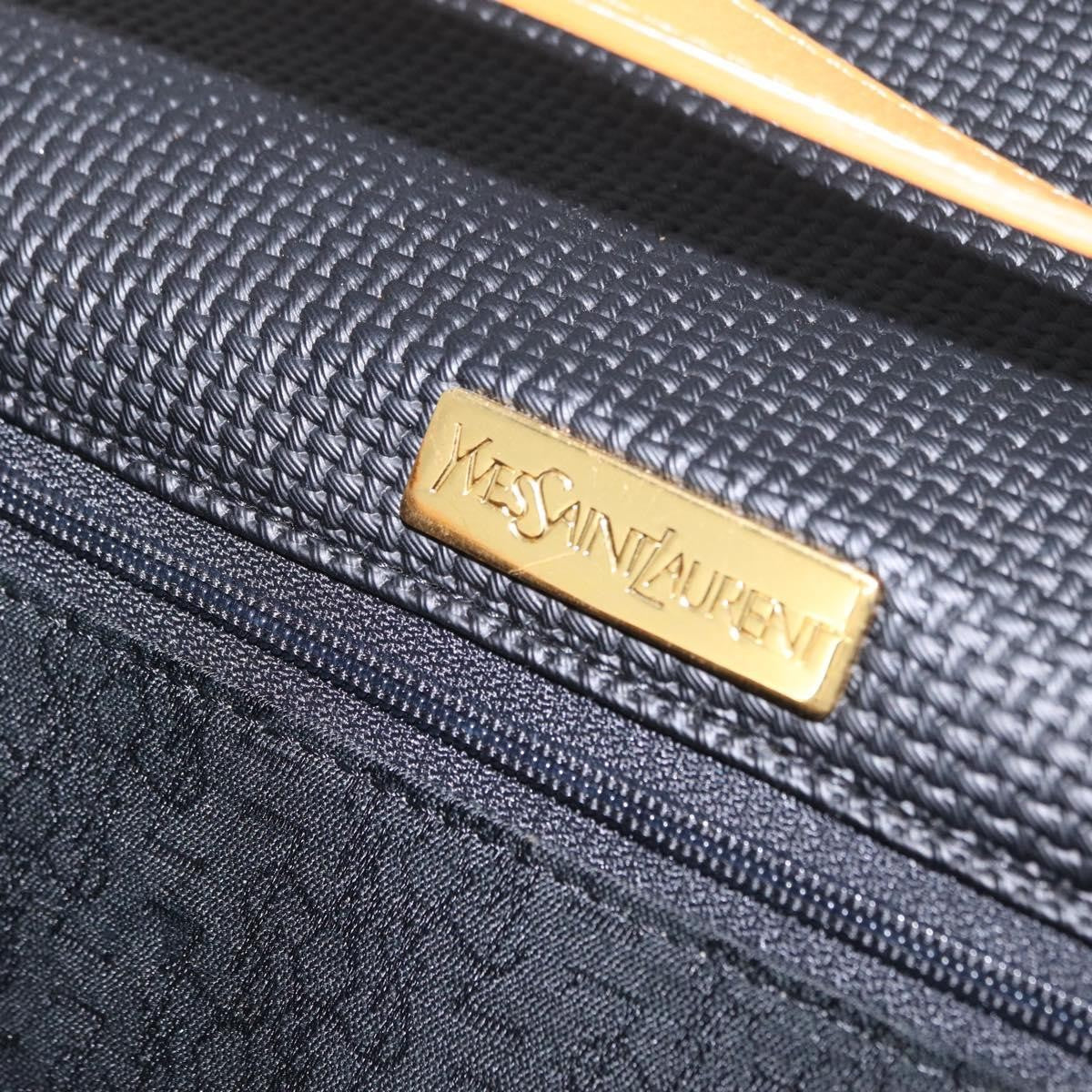 Saint Laurent Vintage Shoulder Bag Leather Black Leather Shoulder Bag Bag (Pre-Owned)