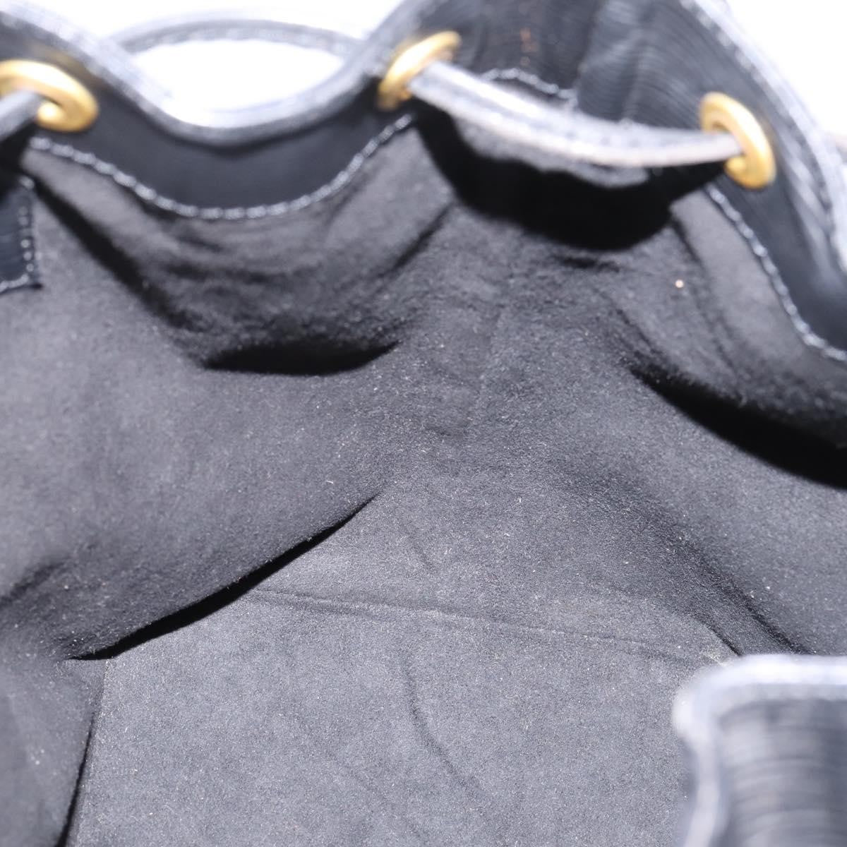 Louis Vuitton Petit Noe Epi Leather Black Leather Shoulder Bag Bag (Pre-Owned)