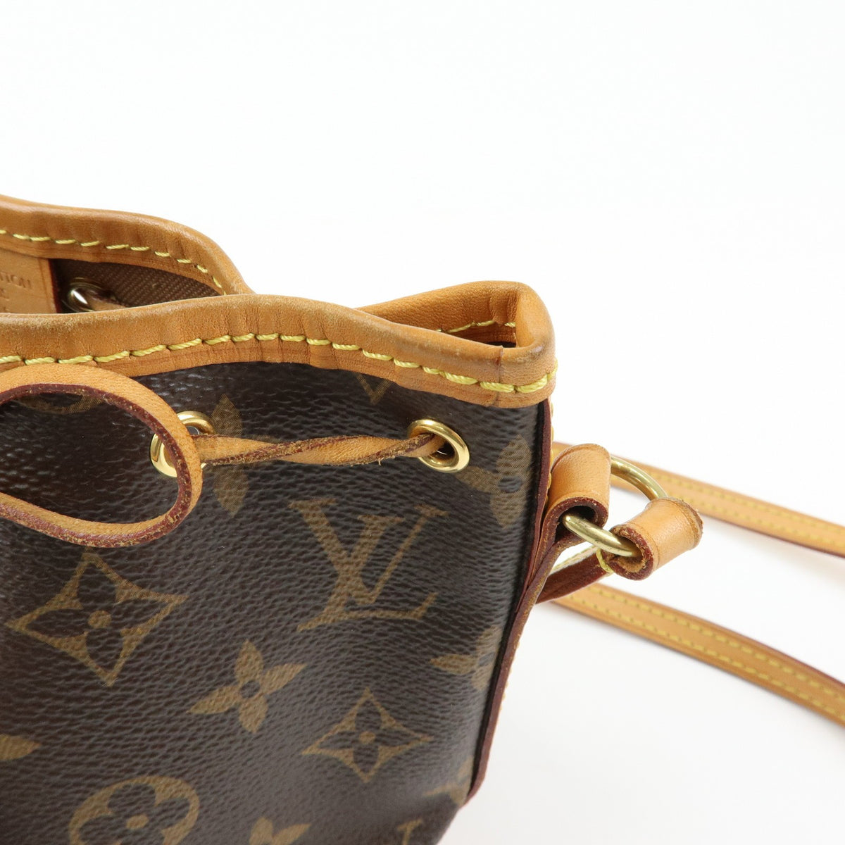 Louis Vuitton Noe Monogram Canvas Brown Canvas Shoulder Bag Bag (Pre-Owned)