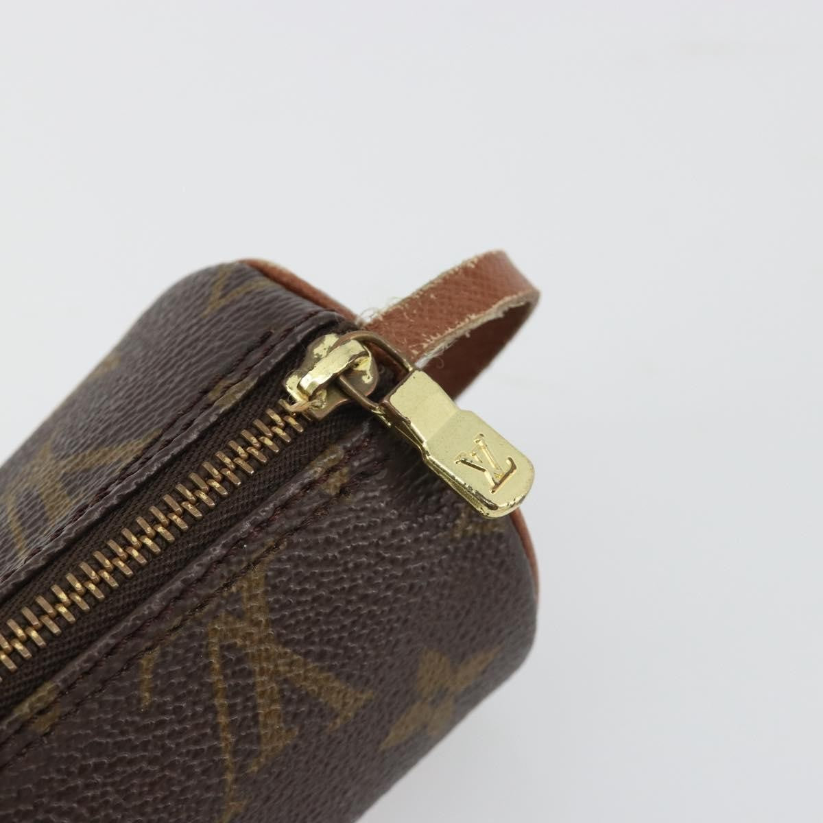 Louis Vuitton Pochette Papillon Monogram Brown Canvas Clutche & Pouche Bag (Pre-Owned)