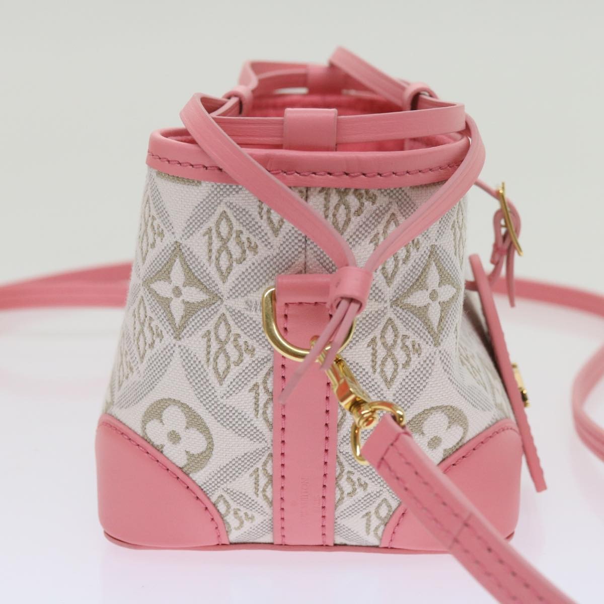 Louis Vuitton Noe Purse Limited Edition Since 1854 Monogram Jacquard Pink Canvas Shoulder Bag Bag (Pre-Owned)