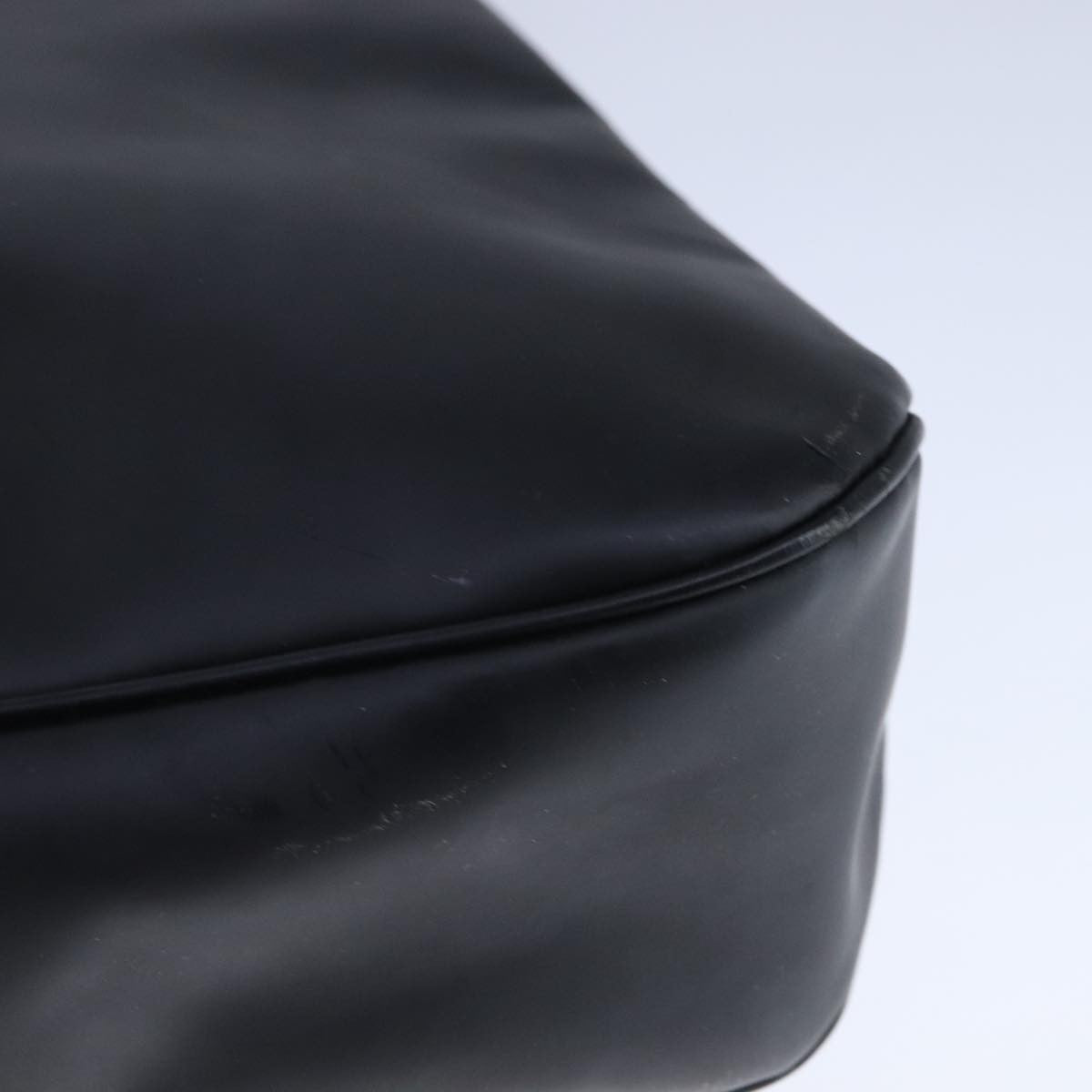Salvatore Ferragamo Vara Leather Black Patent_Leather Shoulder Bag Bag (Pre-Owned)