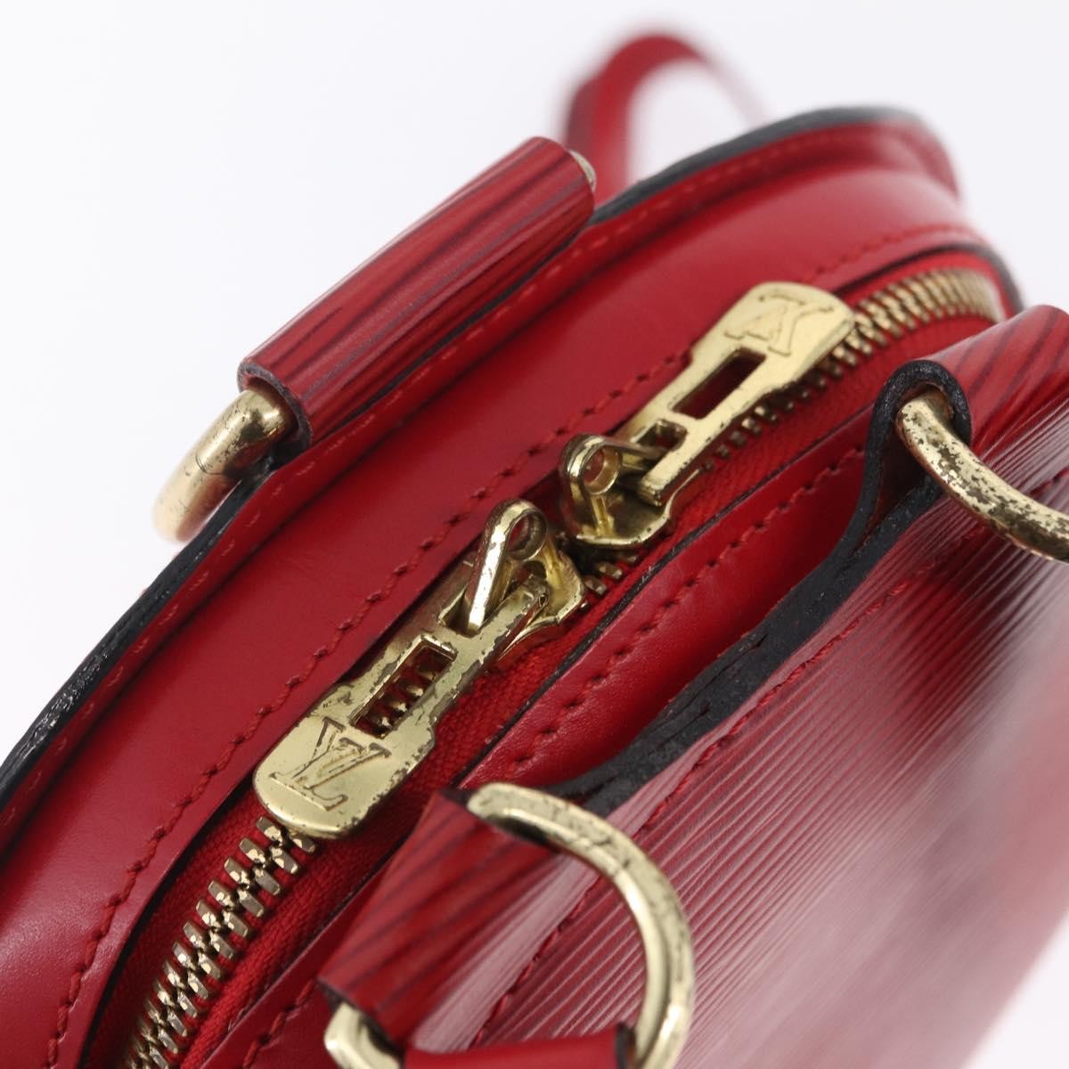 Louis Vuitton Mabillon Epi Leather Red Leather Backpack Bag (Pre-Owned)