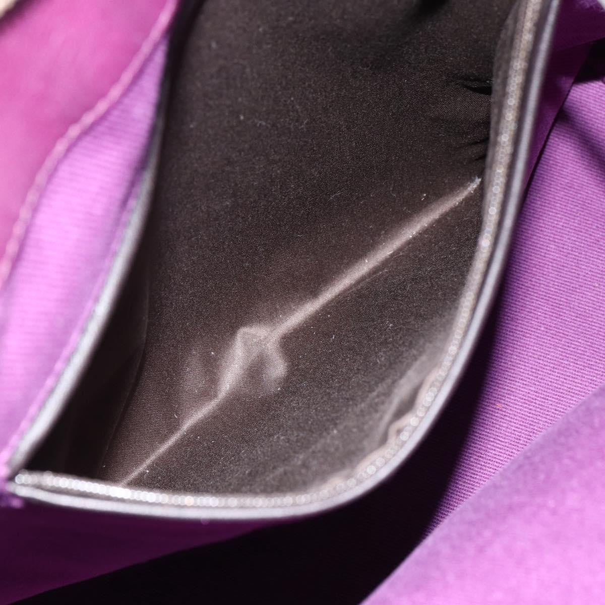 Saint Laurent Bicolor Muse Two Cabas Leather Purple Leather Tote Bag Bag (Pre-Owned)