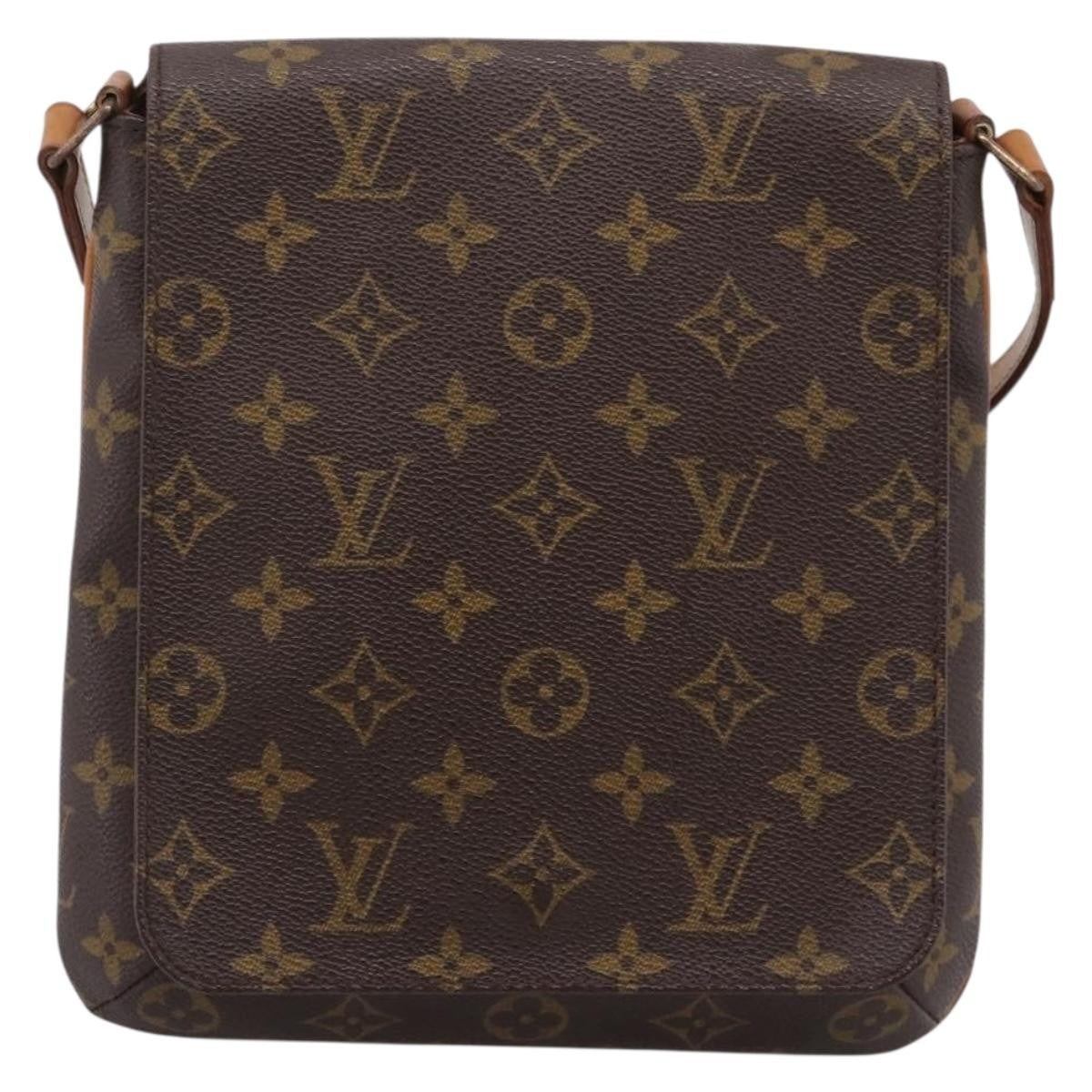 Louis Vuitton Musette Salsa Monogram Canvas Brown Canvas Handbag (Pre-Owned)