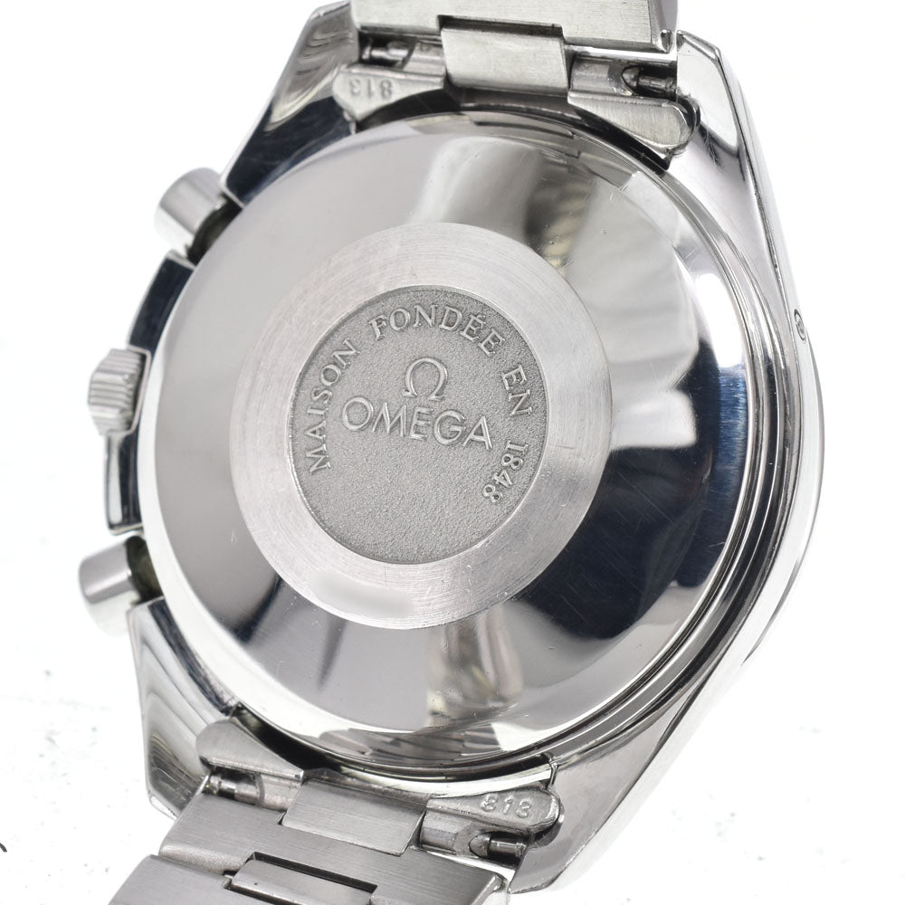 Omega Speedmaster Triple Calendar Chronograph Automatic Stainless Steel Watch (Pre-Owned)