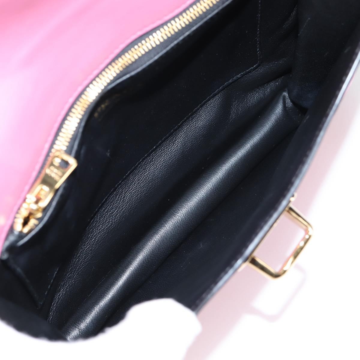 Prada Belle Top Handle City Calf Pink Leather Bag (Pre-Owned)