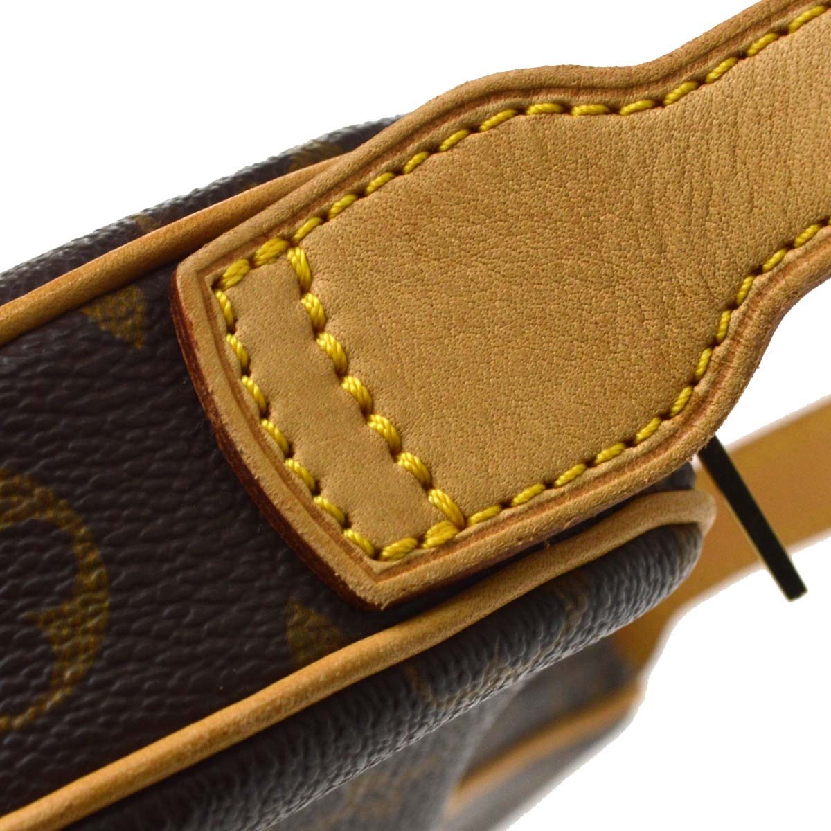 Louis Vuitton Croissant Monogram Canvas Brown Canvas Handbag (Pre-Owned)