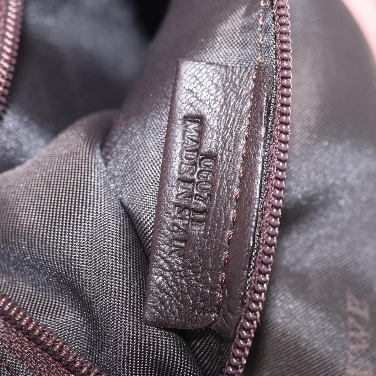 Loewe Aire Leather Pink Leather Shoulder Bag Bag (Pre-Owned)