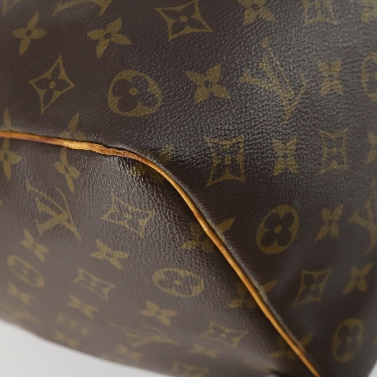 Louis Vuitton Keepall Monogram Canvas Brown Canvas Travel Bag Bag (Pre-Owned)
