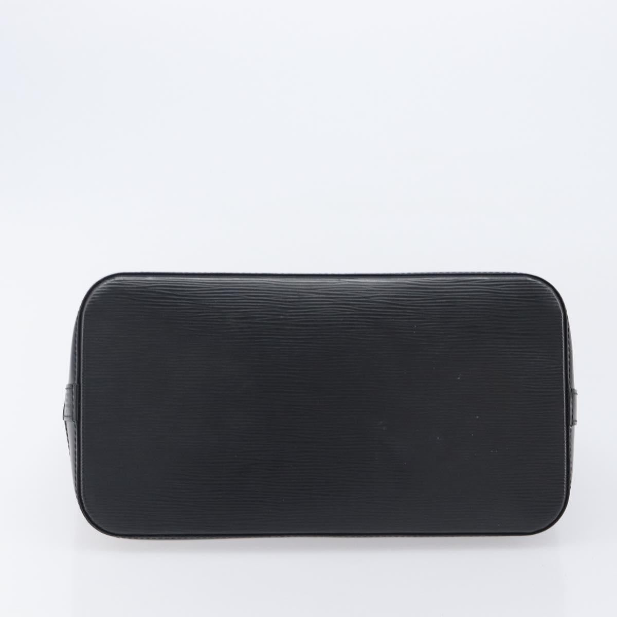 Louis Vuitton Vintage Alma Epi Leather Black Leather Handbag (Pre-Owned)