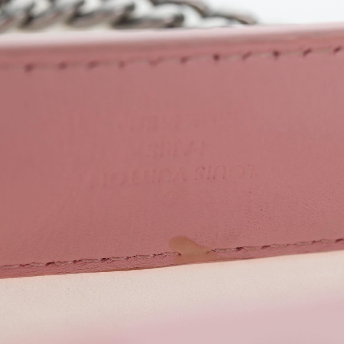 Louis Vuitton New Wave Chain Quilted Leather Pink Leather Handbag (Pre-Owned)