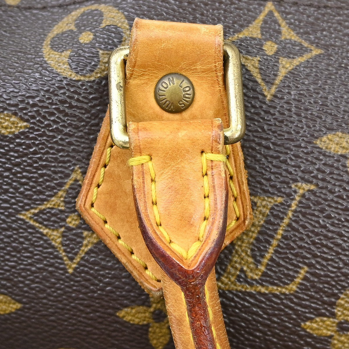 Louis Vuitton Speedy Monogram Canvas Brown Canvas Handbag (Pre-Owned)