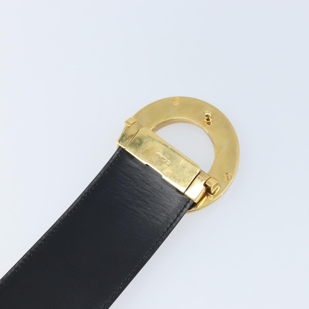 Cartier Trinity Belt Leather Black Leather Belts Accessory (Pre-Owned)