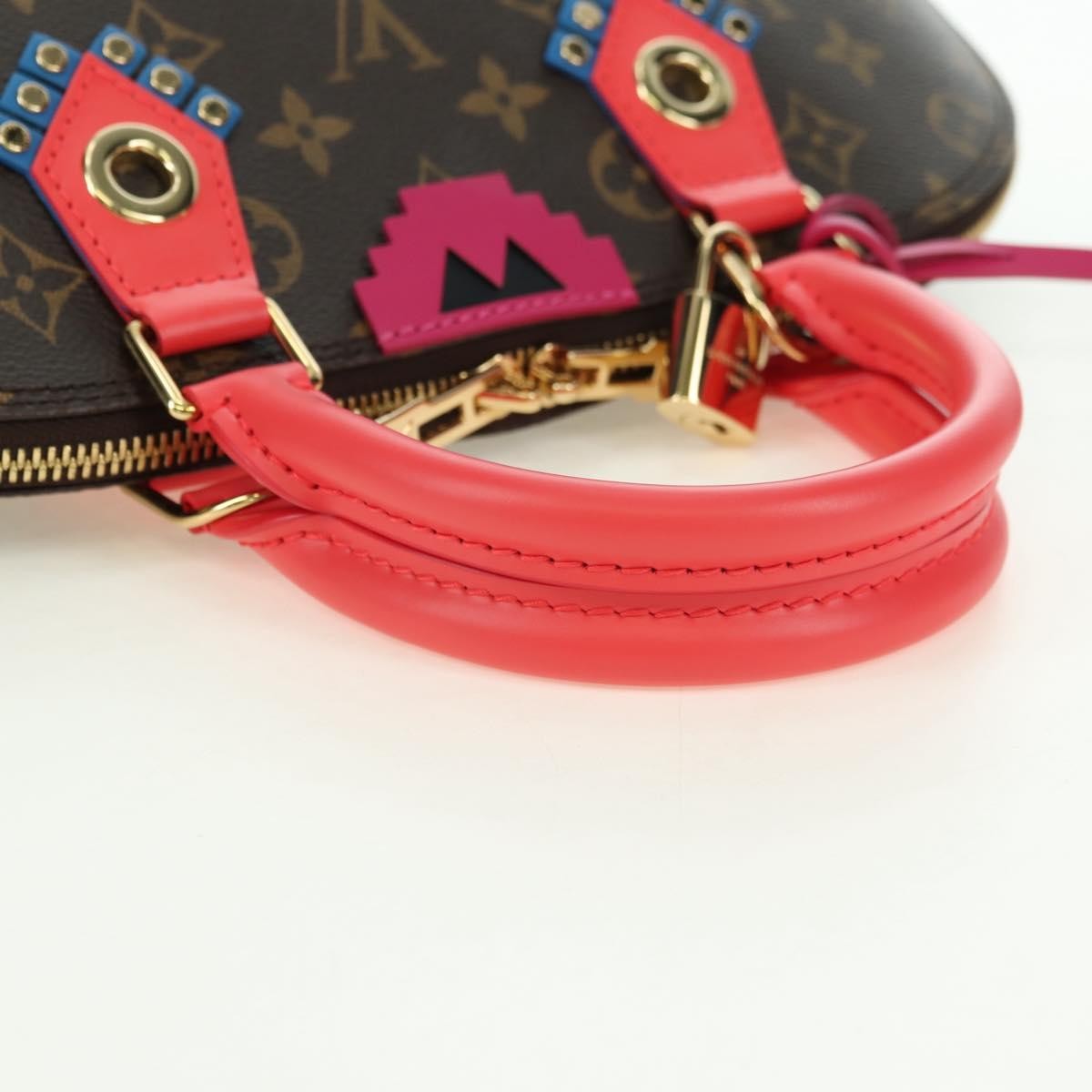 Louis Vuitton Alma Monogram Canvas Multicolour Canvas Handbag (Pre-Owned)