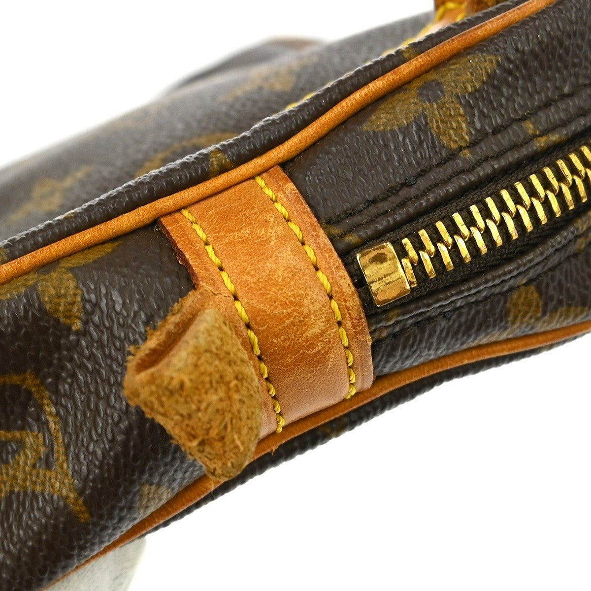 Louis Vuitton Pochette Marly Bandouliere Monogram Canvas Brown Canvas Shoulder Bag Bag (Pre-Owned)