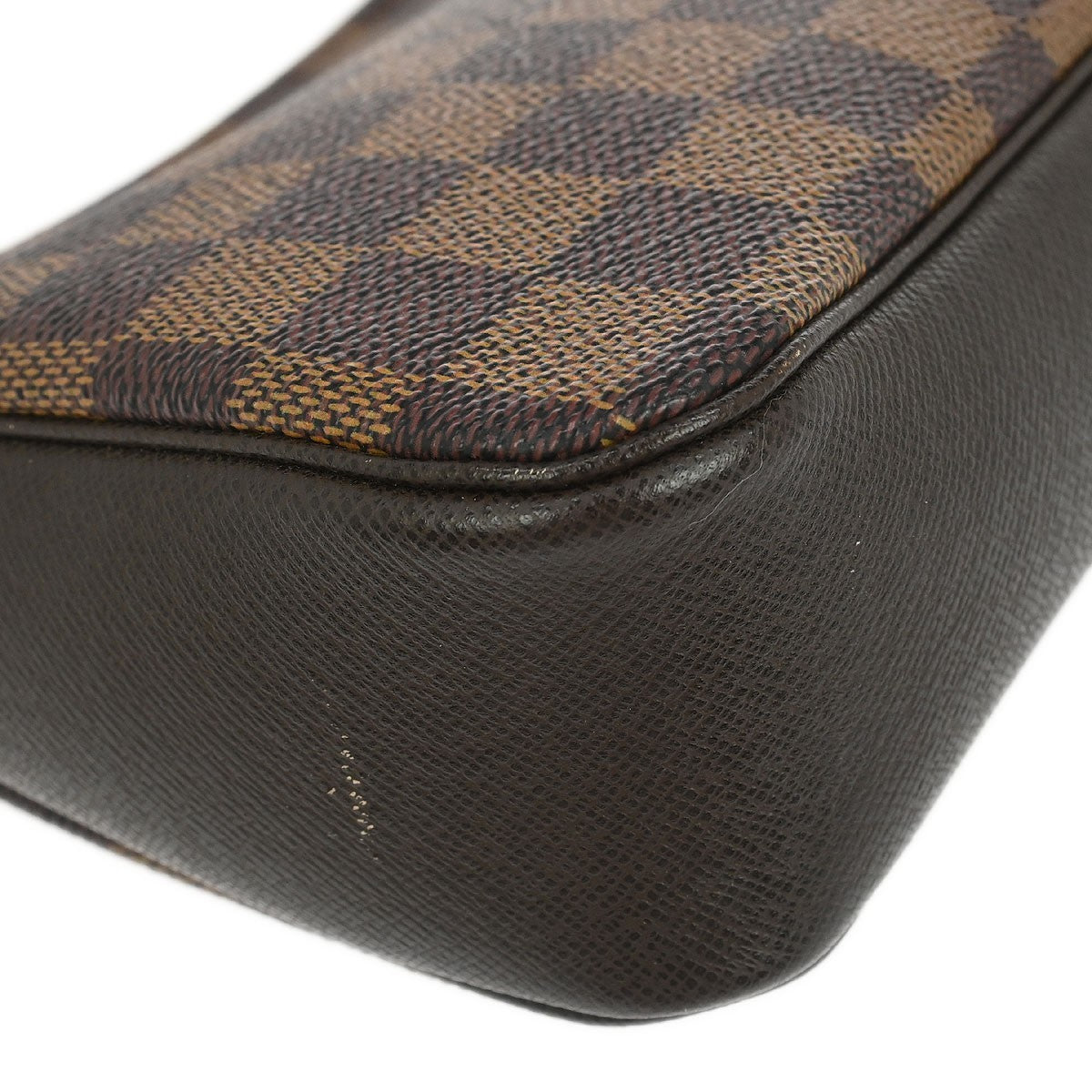 Louis Vuitton Trousse Make Up Damier Canvas Brown Canvas Clutche & Pouche Bag (Pre-Owned)