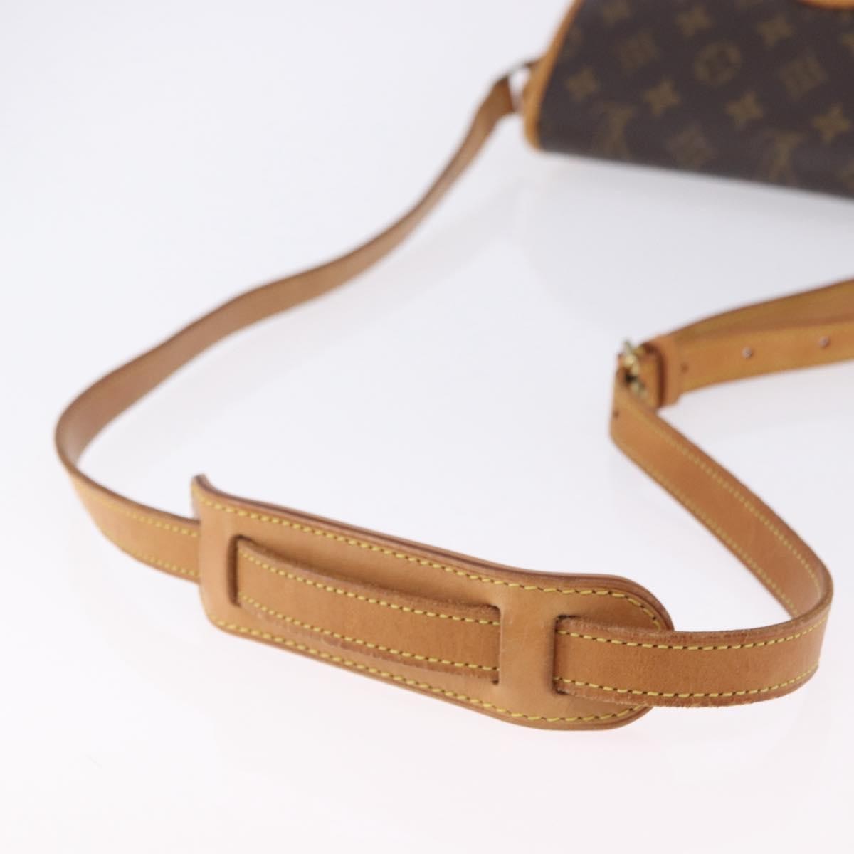 Louis Vuitton Sologne Monogram Brown Canvas Shoulder Bag Bag (Pre-Owned)
