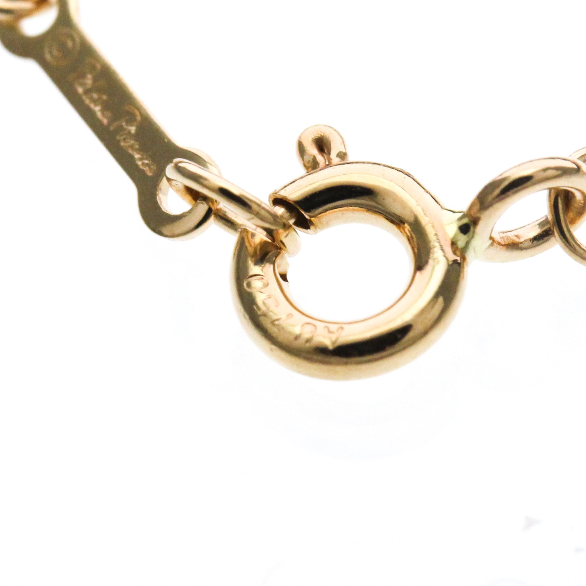 Tiffany & Co. Double Loving Heart Pendant 18K Rose Gold With Pink Sapphire Gold Pink_Gold Necklace Jewelry (Pre-Owned)