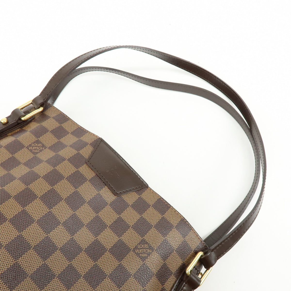Louis Vuitton Cabas Rivington Damier Brown Canvas Tote Bag Bag (Pre-Owned)