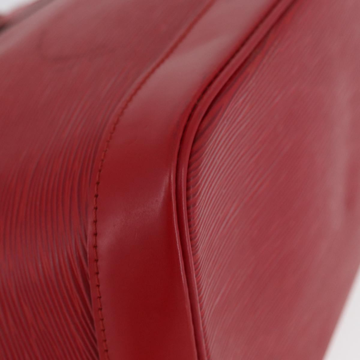 Louis Vuitton Alma Epi Leather Red Leather Handbag (Pre-Owned)