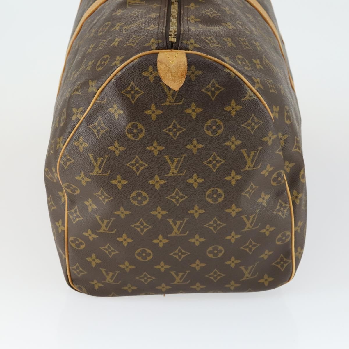 Louis Vuitton Keepall Monogram Canvas Brown Canvas Travel Bag Bag (Pre-Owned)