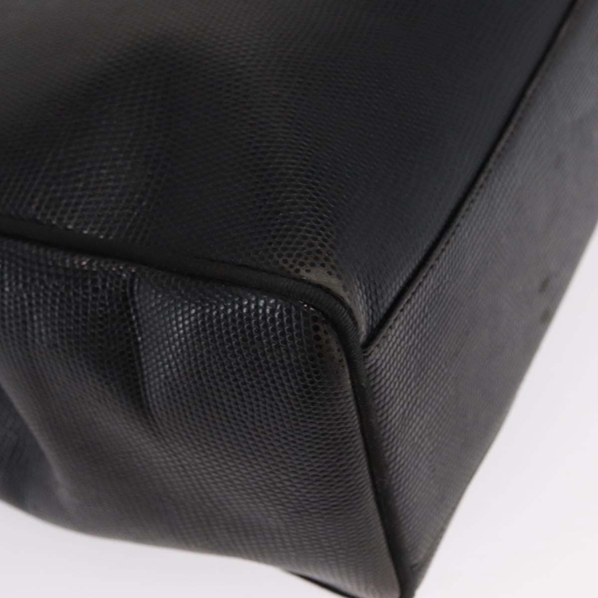 Salvatore Ferragamo Vara Tote Leather Black Leather Tote Bag Bag (Pre-Owned)