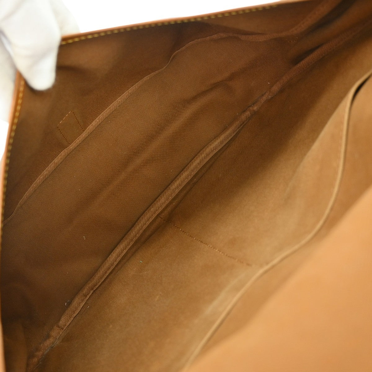 Louis Vuitton Saumur Messenger Monogram Canvas Brown Canvas Handbag (Pre-Owned)