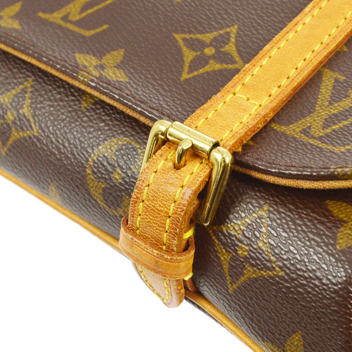 Louis Vuitton Marelle Waist Monogram Canvas Brown Canvas Clutche & Pouche Bag (Pre-Owned)
