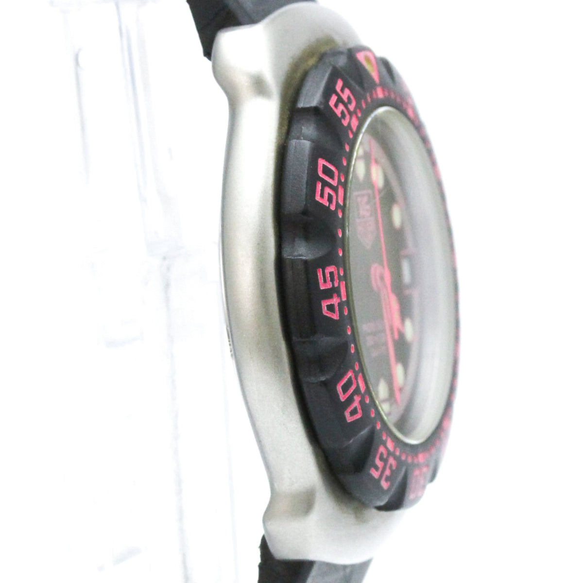 Tag Heuer Formula 1 Lady Stainless Steel And Rubber Watch (Pre-Owned)