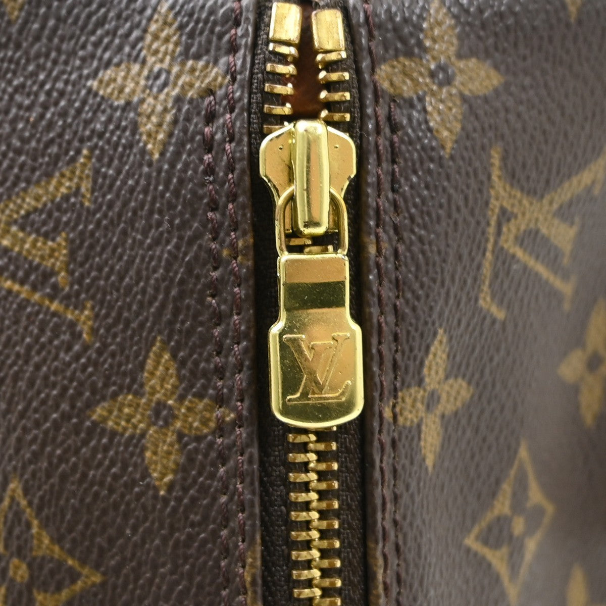 Louis Vuitton Papillon Monogram Canvas Brown Canvas Handbag (Pre-Owned)
