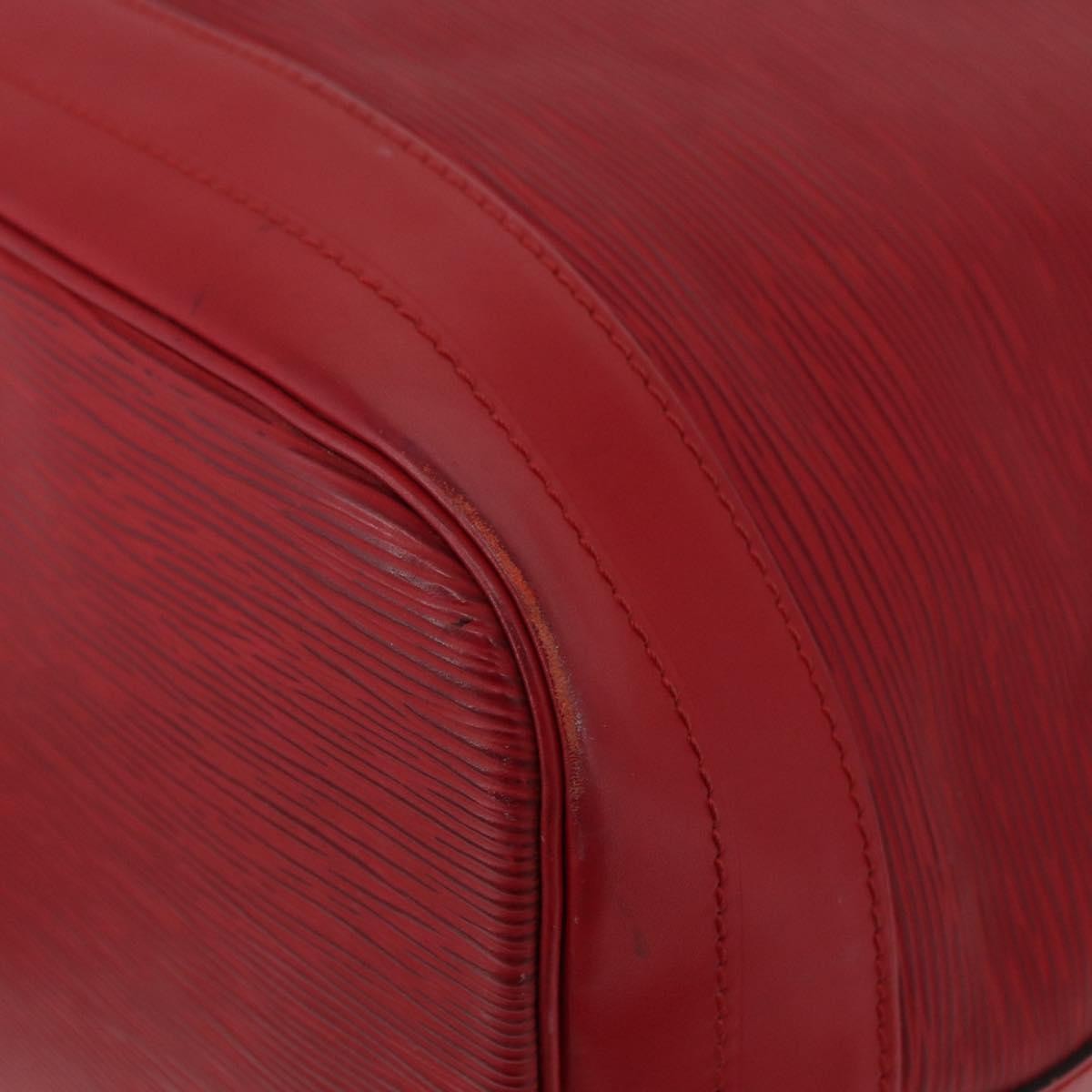 Louis Vuitton Noe Epi Leather Red Leather Shoulder Bag Bag (Pre-Owned)