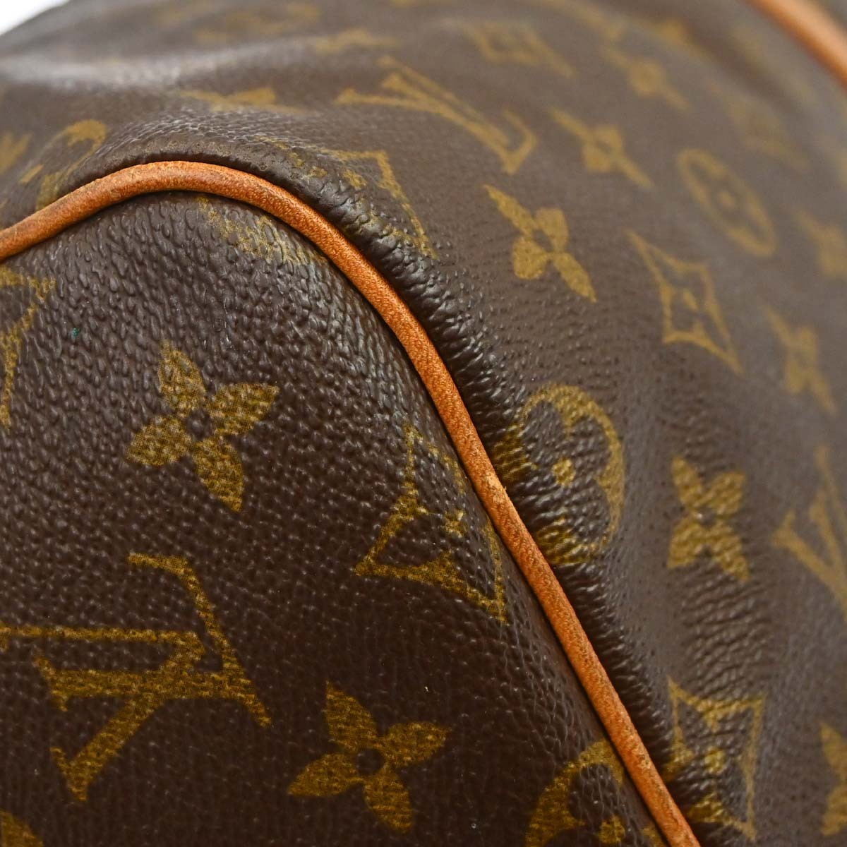 Louis Vuitton Keepall Monogram Canvas Brown Canvas Travel Bag Bag (Pre-Owned)